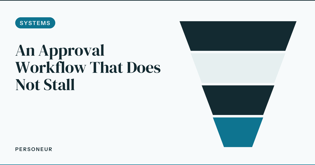 The LinkedIn Content Approval Workflow for Executives